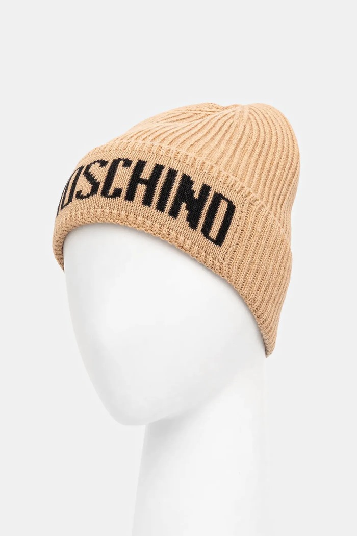 Kiegészítők Moschino gyapjú sapka M5875.60808 barna