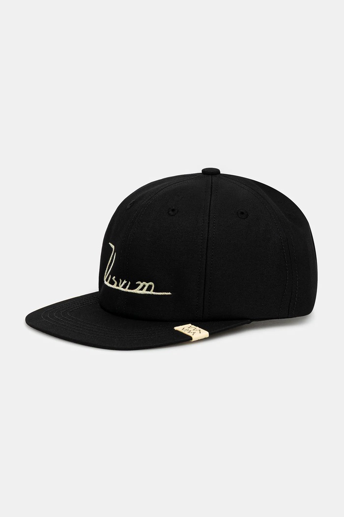 Visvim baseballsapka gyapjúkeverékből excelsior ii cap gyapjú hozzáadásával fekete 125103003013