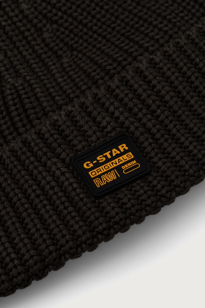 Doplnky G-Star Čiapka beanie pánska s viskózou Originals Fisherman D24321.D167 zelená