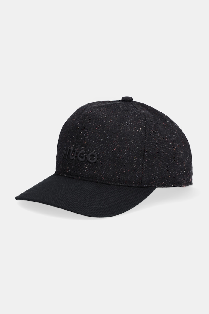 HUGO Șapcă de baseball din amestec de lână Moonstruck-DT negru 50550627