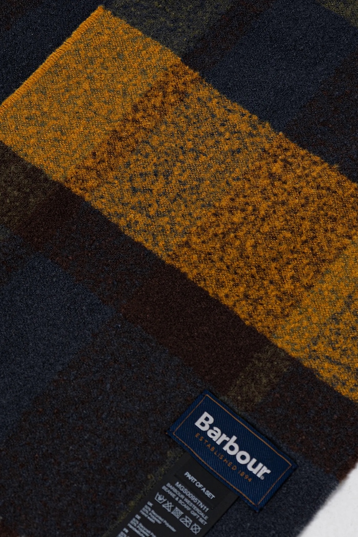 Komplet męski Barbour MGS0095 zielony