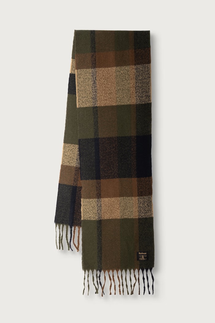 Komplet męski Barbour MGS0095 zielony