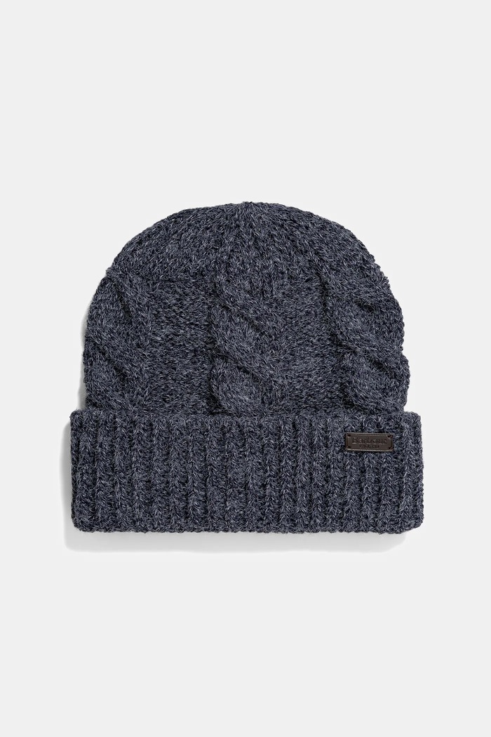 Čiapka a šál Barbour MGS0096 tmavomodrá AW25