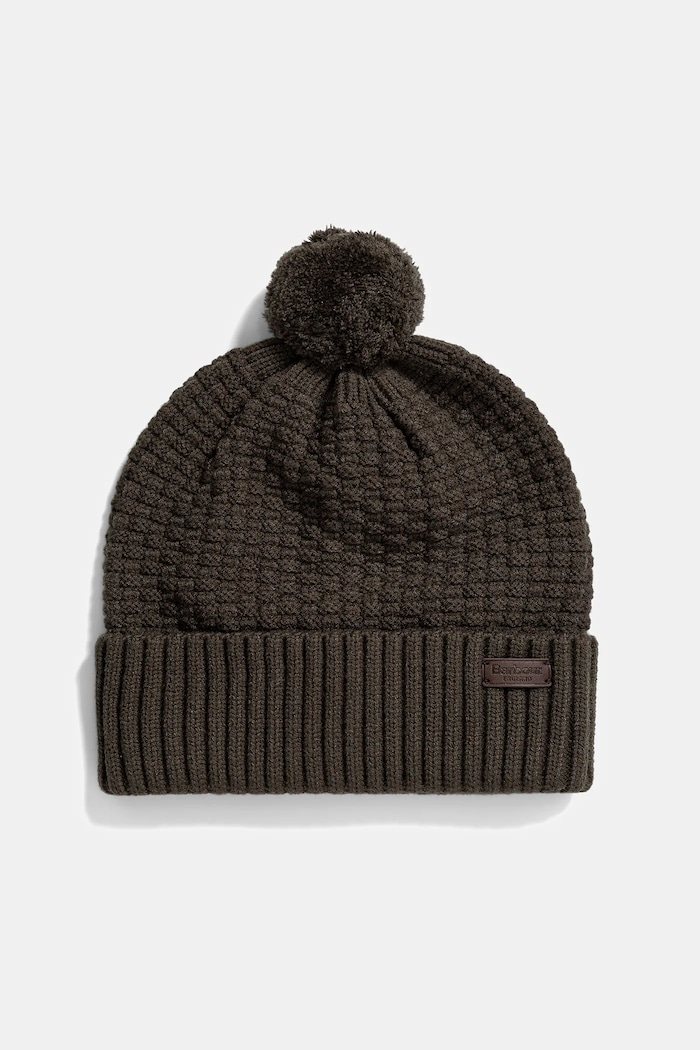 Шапка и шал Barbour MGS0097 зелен AW25