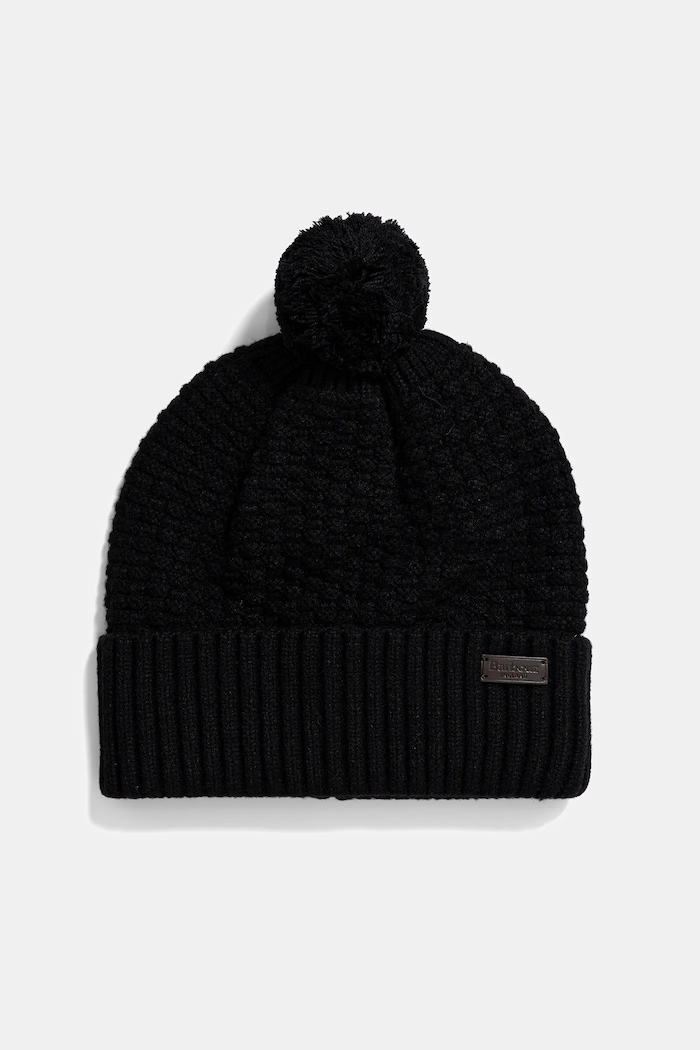 Čiapka a šál Barbour MGS0097 čierna AW25