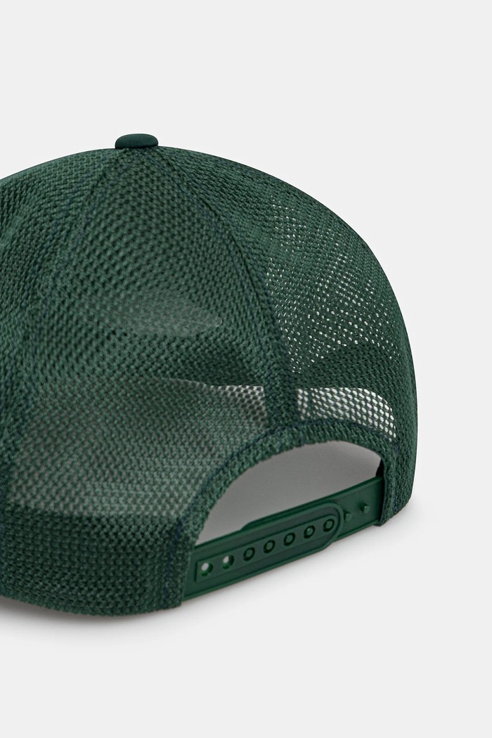 Аксессуары Кепка NEIGHBORHOOD mesh cap-1 251YGNH.HT06 зелёный