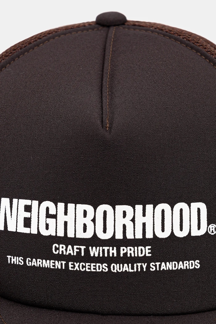NEIGHBORHOOD berretto da baseball mesh cap-1 251YGNH.HT06 marrone AW25