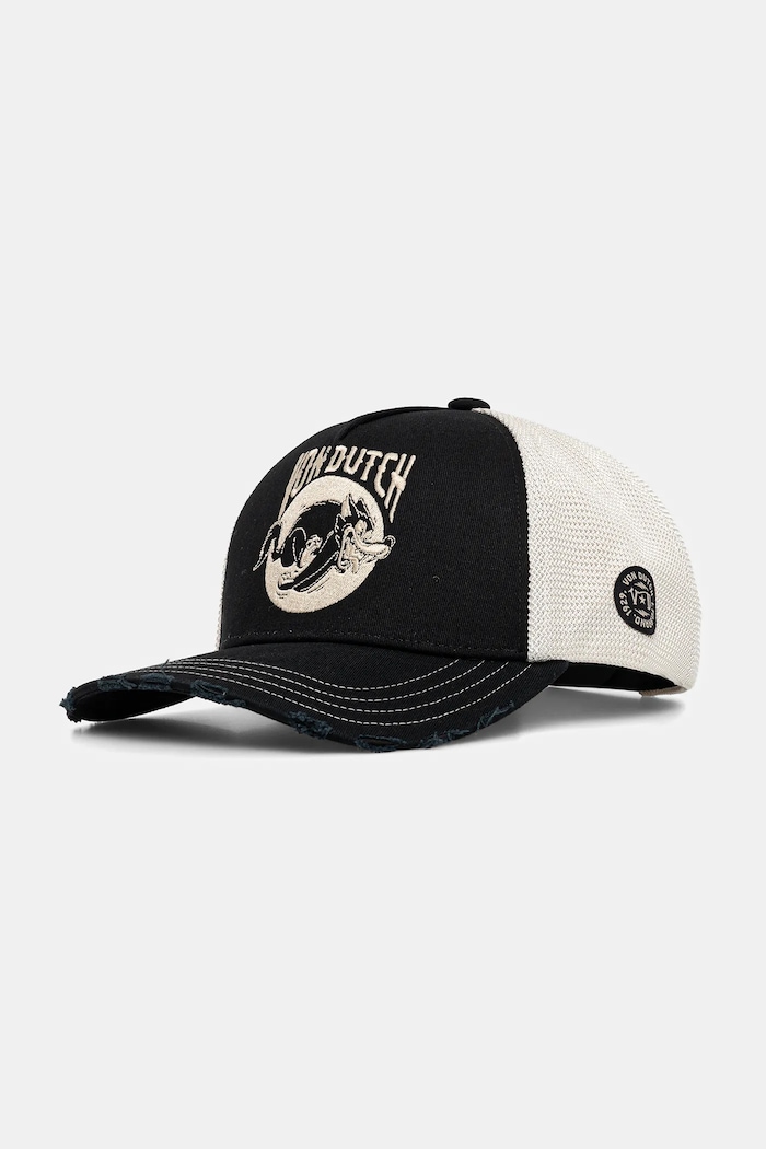 Von Dutch czapka z daszkiem aplikacja czarny VD.1.CB.WILD