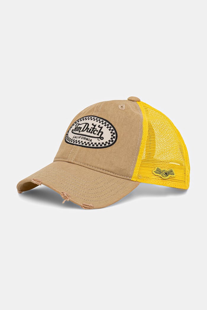 Von Dutch Trucker kapa za muškarce žuta VD.1.CB.MAC
