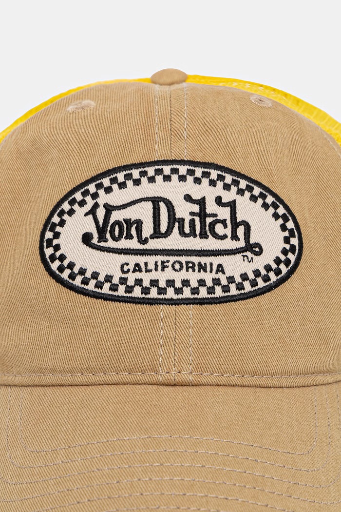 Von Dutch Trucker kapa za muškarce VD.1.CB.MAC žuta SS26
