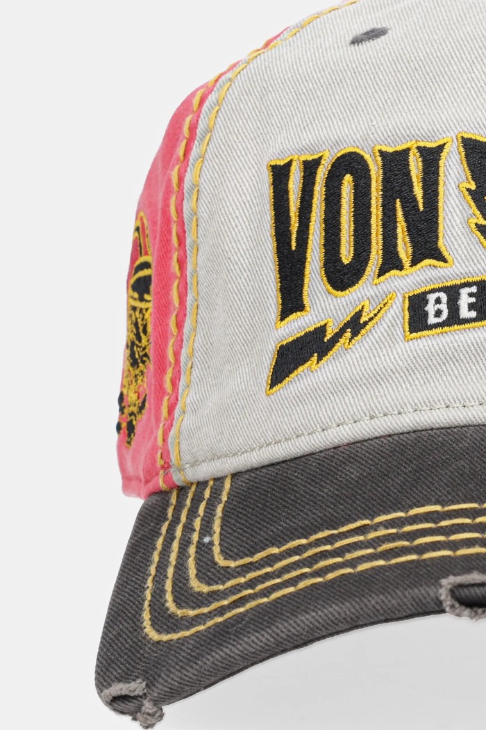 Von Dutch șapcă de baseball din bumbac VD.1.CB.RETRO rosu AW25