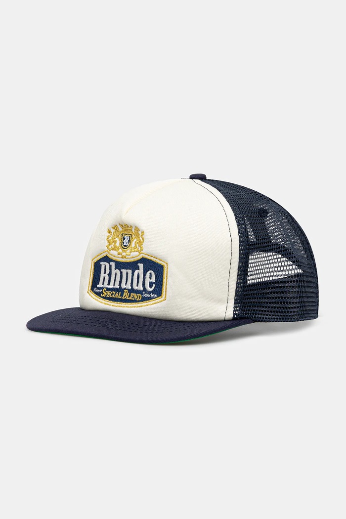 Шапка с козирка RHUDE щампа бежов RHPF25HA01742