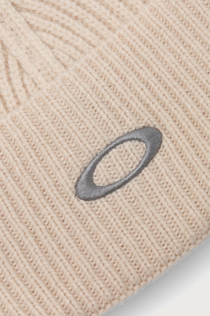 Αξεσουάρ Oakley Σκούφος beanie ανδρικός από πρόσμιξη μαλλιού ELLIPSE FOS902076 μπεζ