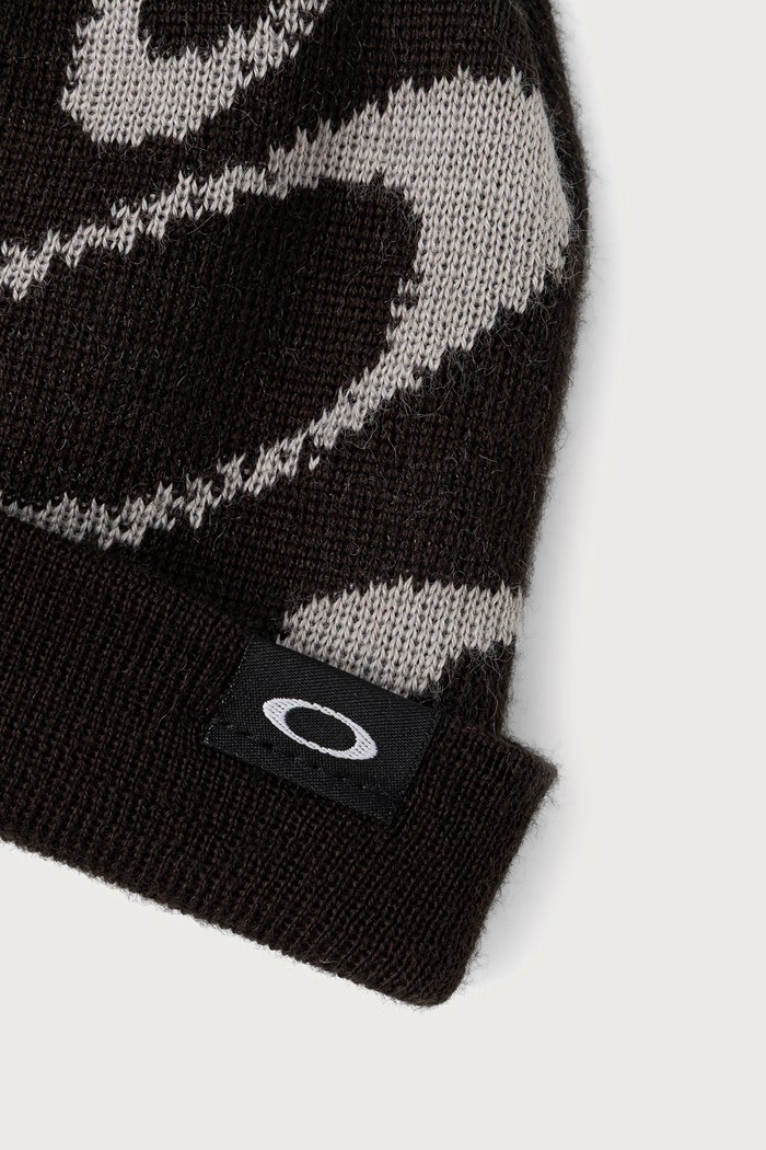 Akcesoria Oakley Czapka męska z dodatkiem wełny ELLIPSE FOS901946 czarny