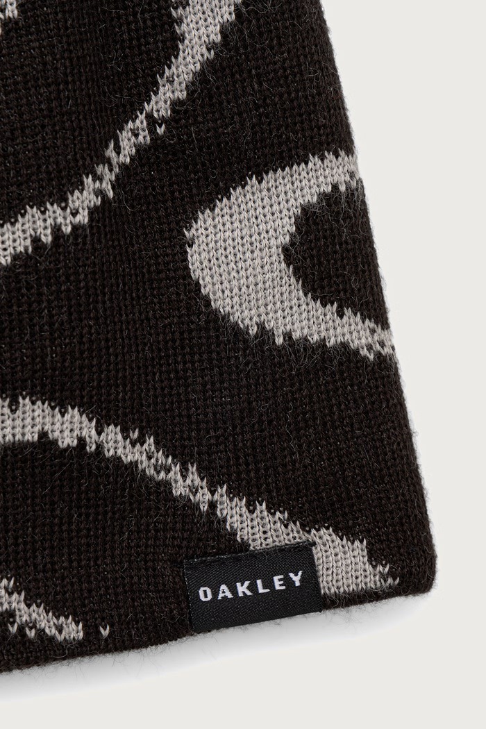 Czapka męska z dodatkiem wełny ELLIPSE Oakley FOS901946 czarny