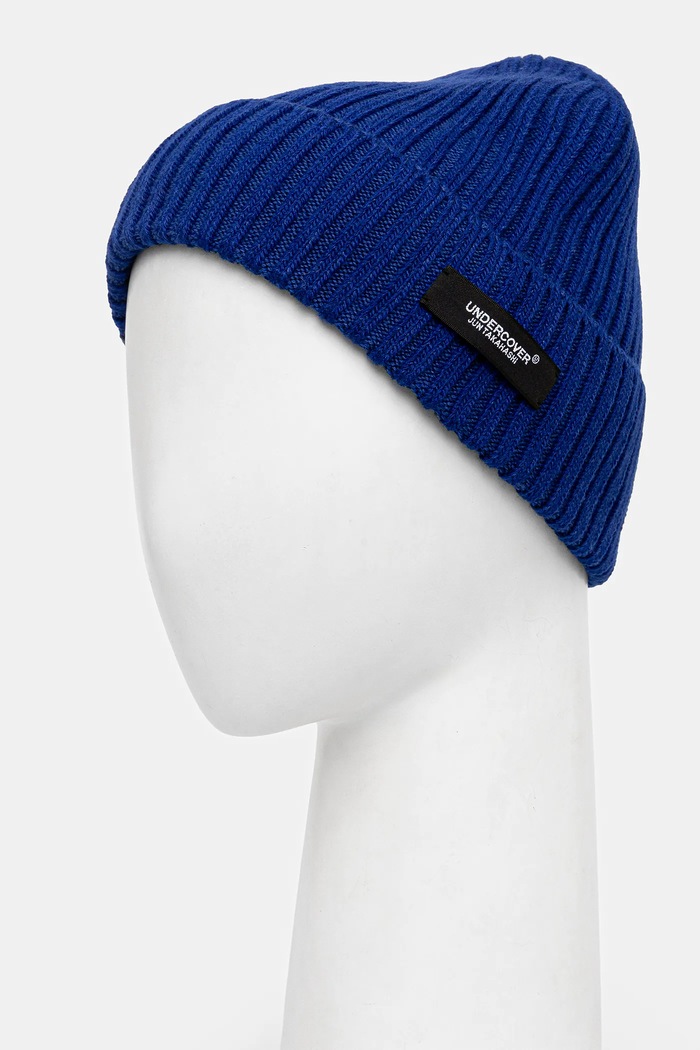Undercover berretto in misto lana Beanie UC2E4H02 blu AW25