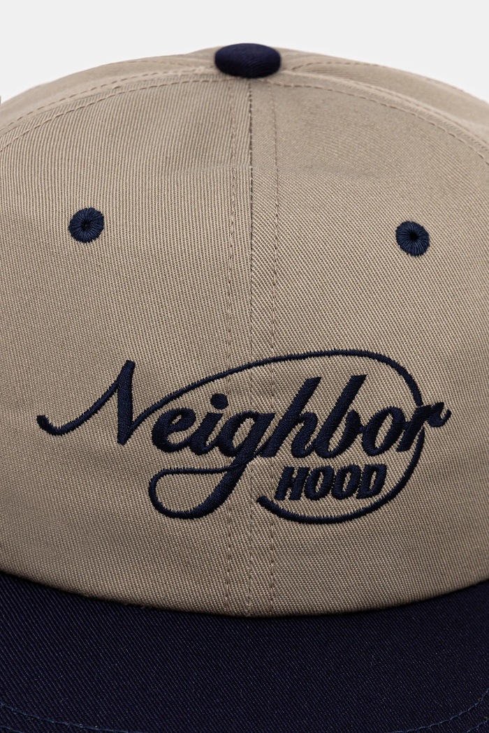 NEIGHBORHOOD berretto da baseball BICOLOR DAD CAP 252HCNH.HT04 blu navy AW25