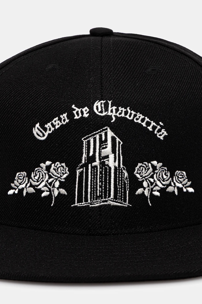 Шапка с козирка Willy Chavarria Casa de Chavarria WCASC0043.001 черен AW25