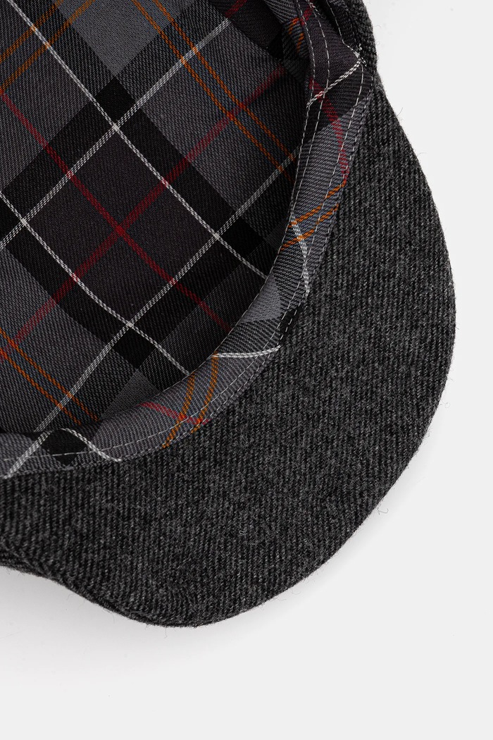 Κασκέτο ανδρικό από πρόσμιξη μαλλιού Barbour MHA0708 γκρί