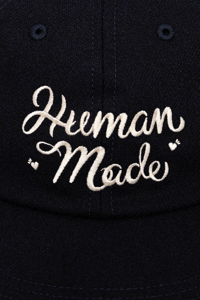 Human Made cappello con lana 6PANEL WOOL HM30GD052 blu navy AW25