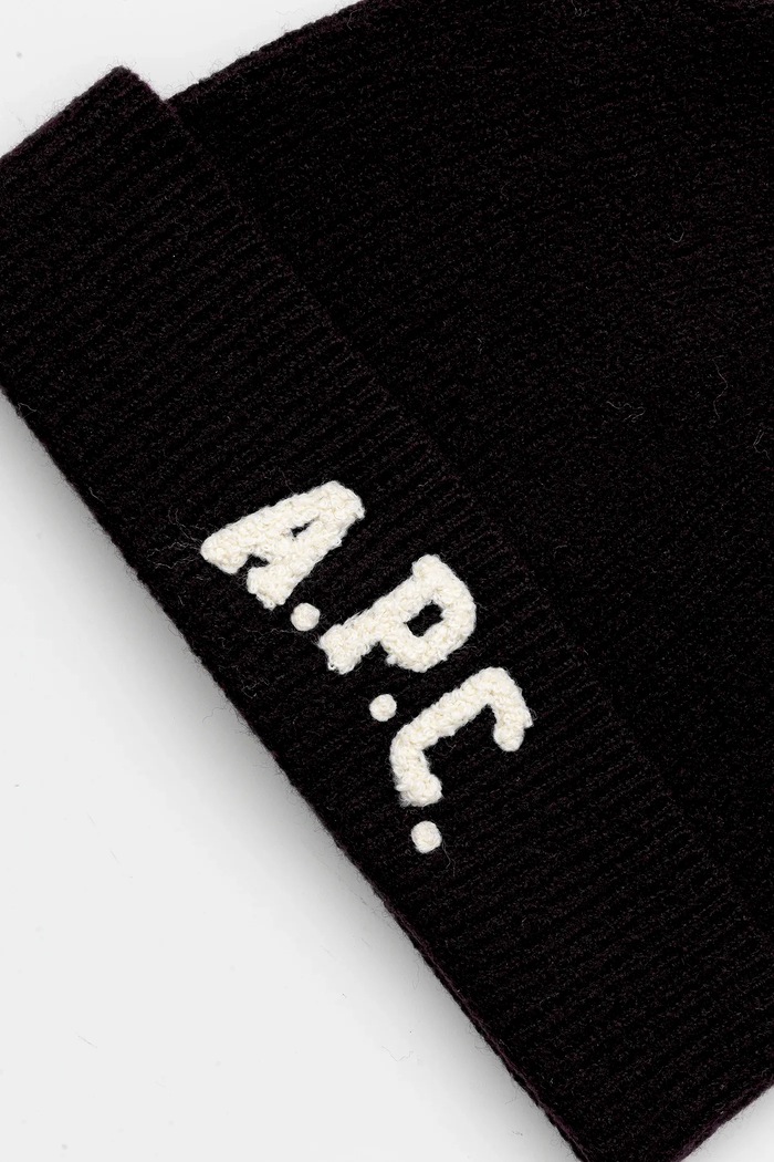 Doplnky Vlnená čiapka A.P.C. bonnet axel WVBDK.M25111 čierna