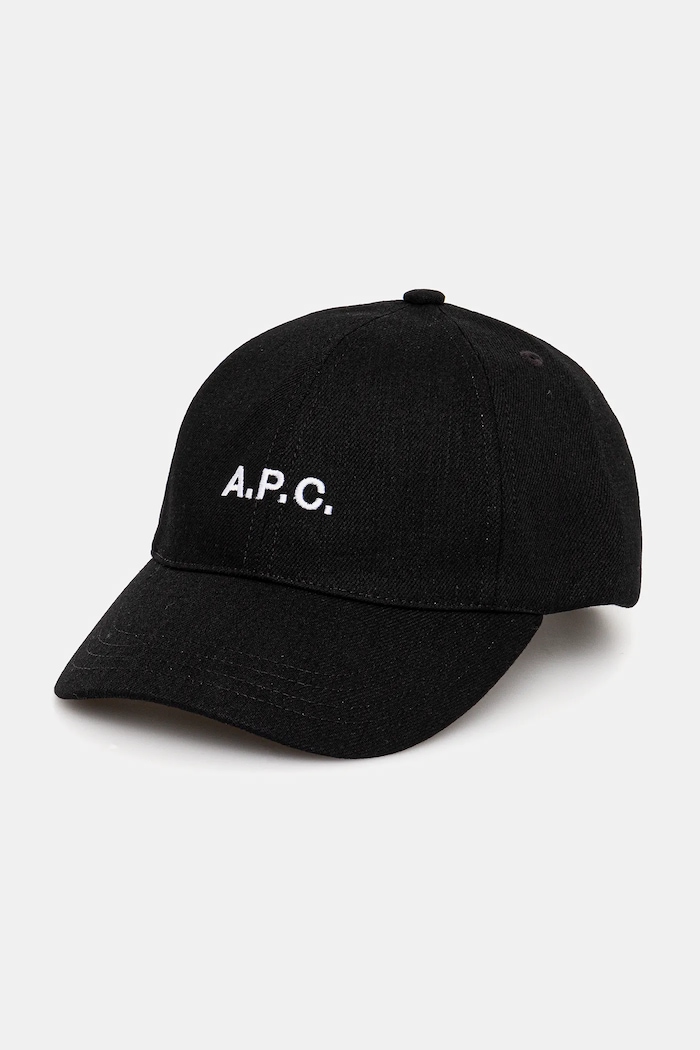 A.P.C. baseball sapka casquette charlie fekete COZZS.M24069
