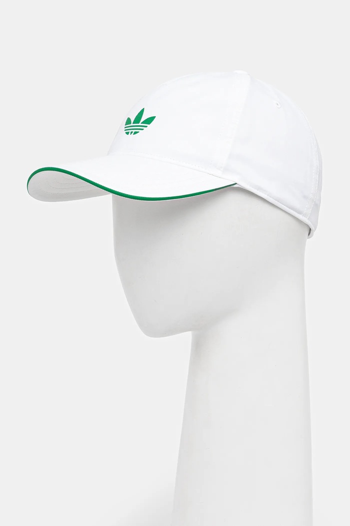 adidas Originals czapka z daszkiem BB Cap Clima OG aplikacja biały JX8835