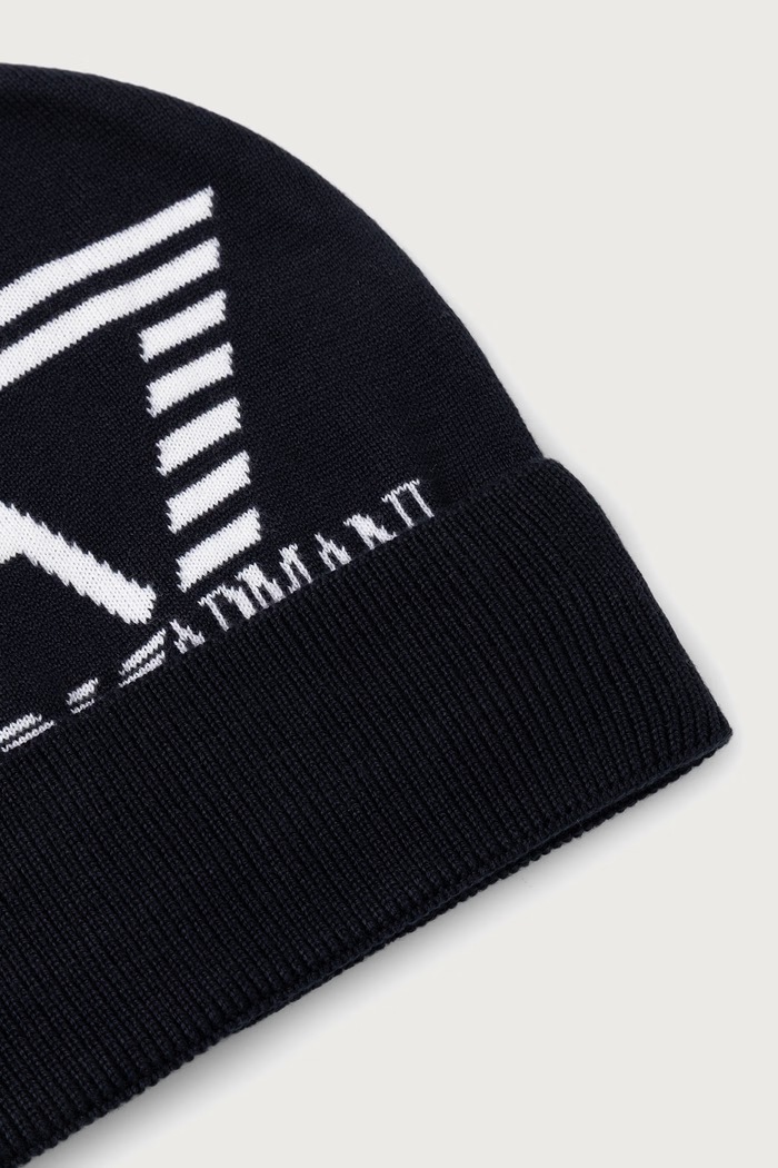 Akcesoria EA7 Emporio Armani Czapka beanie AF11994.7X000006 granatowy
