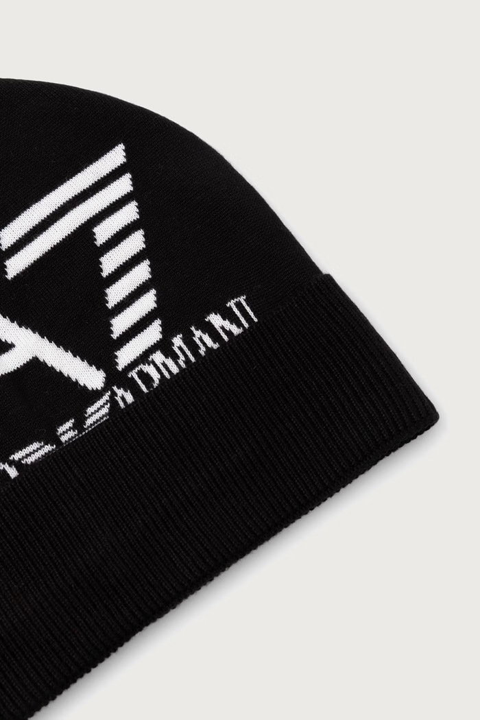 Akcesoria EA7 Emporio Armani Czapka beanie AF11994.7X000006 czarny