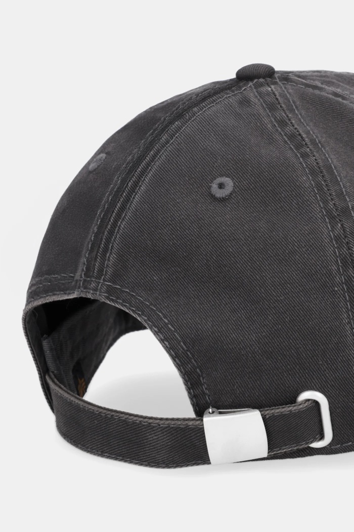 Doplnky Bavlnená šiltovka Alpha Industries 258901.03 sivá