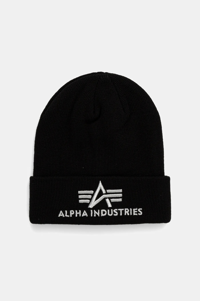 Alpha Industries czapka 3D pozostałe czarny 168910.423