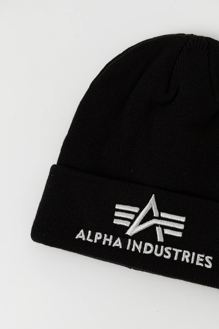 Akcesoria Alpha Industries czapka 3D 168910.423 czarny