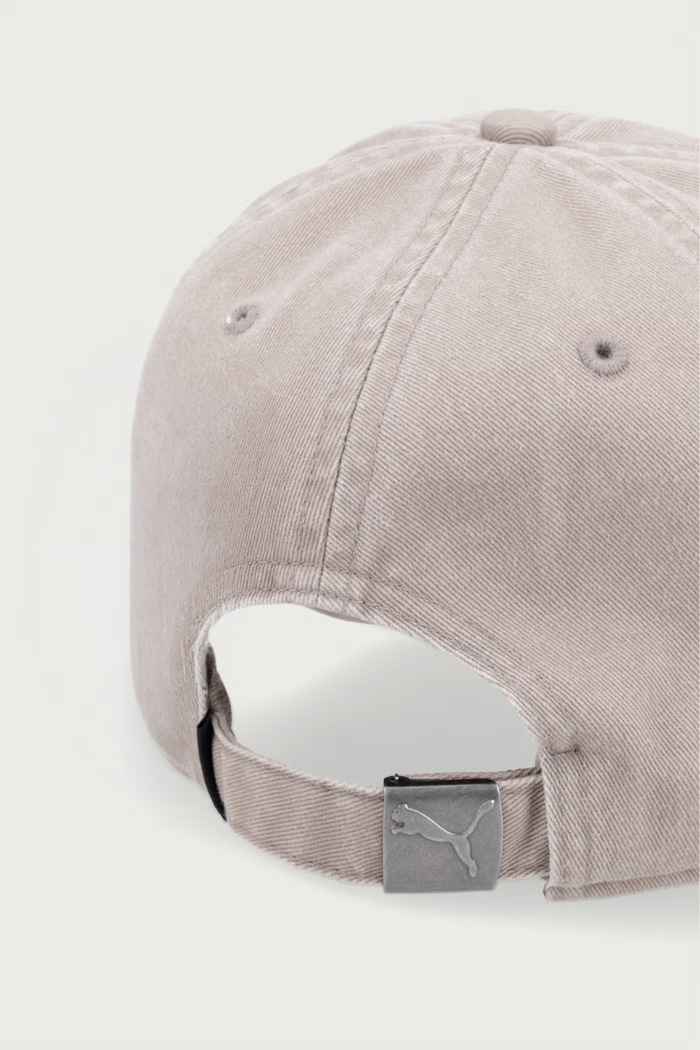 Akcesoria Puma czapka bejsbolówka bawełniana Premium cap 025974 beżowy