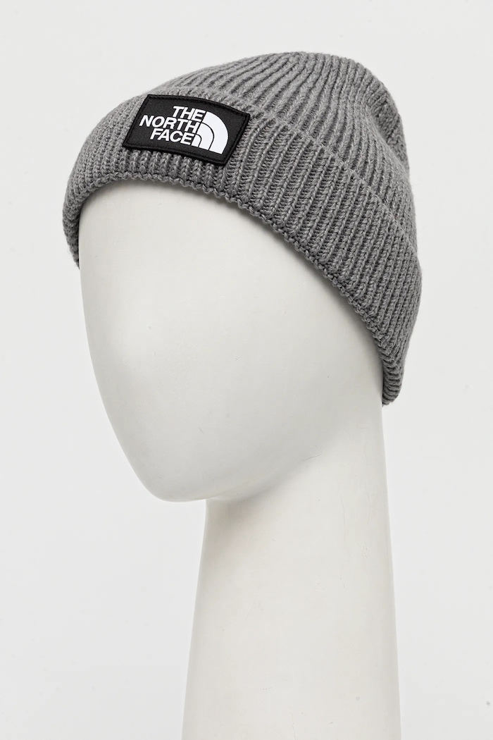 The North Face Шапка The North Face TNF Logo Box NF0A8CHEDYY1 сив AW25