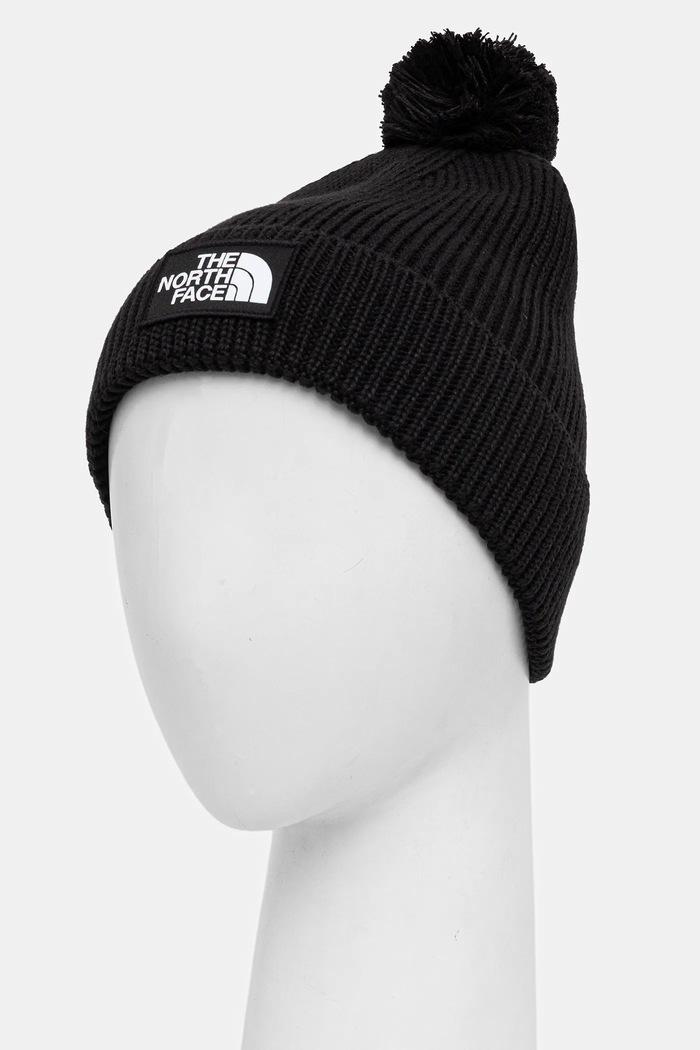 Σκούφος The North Face TNF Logo Box NF0A8CHFJK31 μαύρο AW25