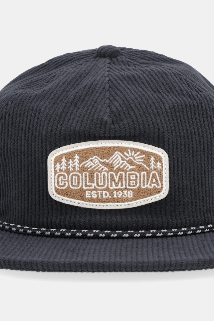 Columbia șapcă de baseball din catifea 2092401 negru AW25