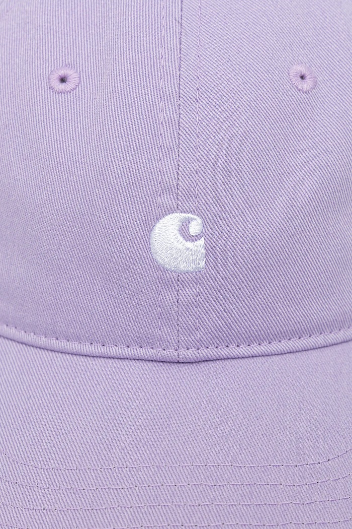 Carhartt WIP baseball cap Madison Logo I023750.31MXX violet AW25