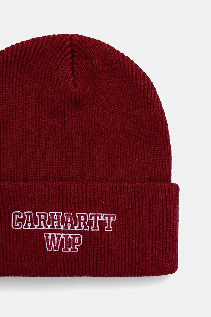 Αξεσουάρ Βαμβακερό σκουφάκι Carhartt WIP Alumni I035270.H8XX μπορντό