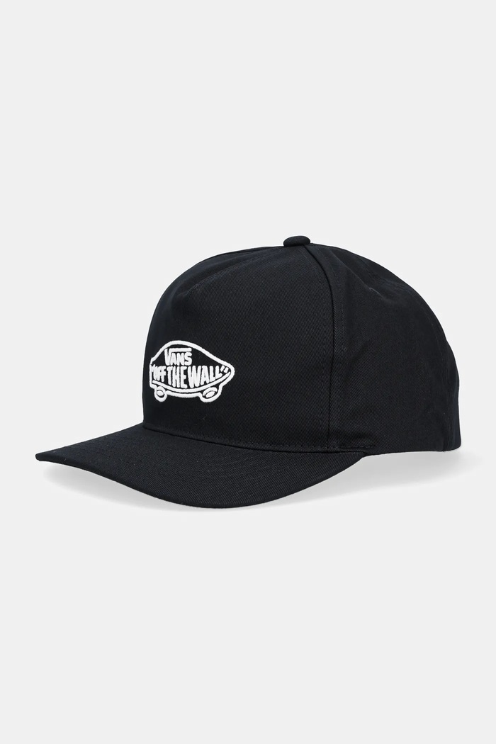 Vans pamut baseball sapka aplikációval fekete VN000QAJBLK1