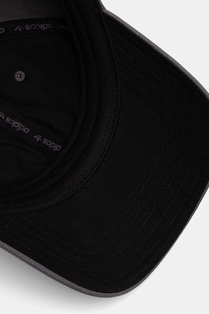 Αξεσουάρ adidas Originals Βαμβακερό καπέλο του μπέιζμπολ adidas Originals JV7388 γκρί