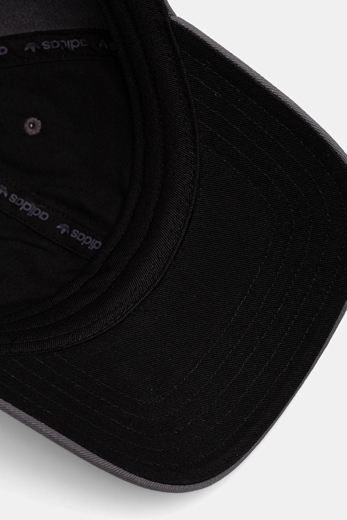 Αξεσουάρ adidas Originals Βαμβακερό καπέλο του μπέιζμπολ adidas Originals JV7388 γκρί