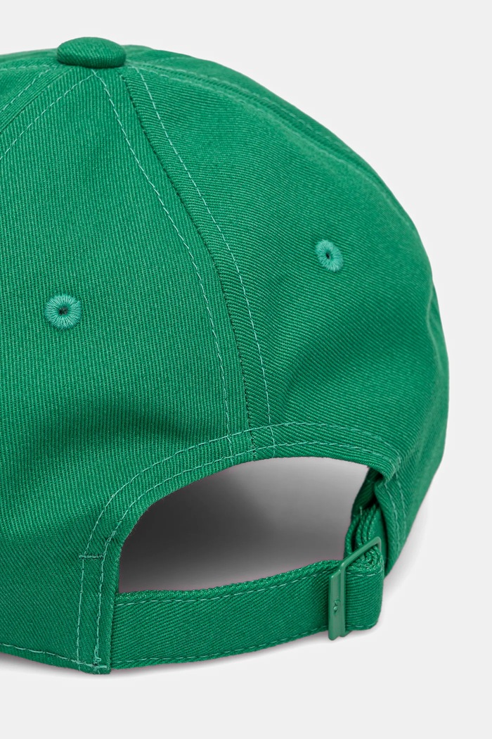 adidas Originals czapka z daszkiem bawełniana JV7390 zielony AW25