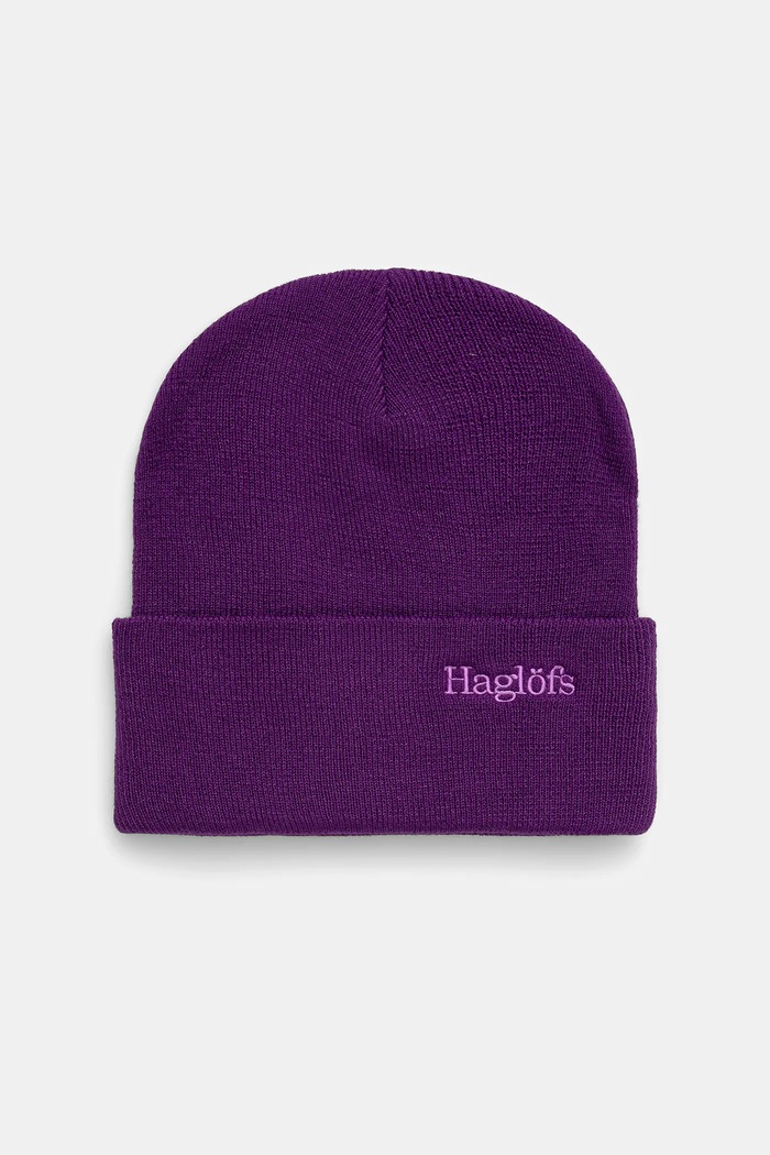 Čiapka Haglöfs Outsiders nášivka fialová 607788