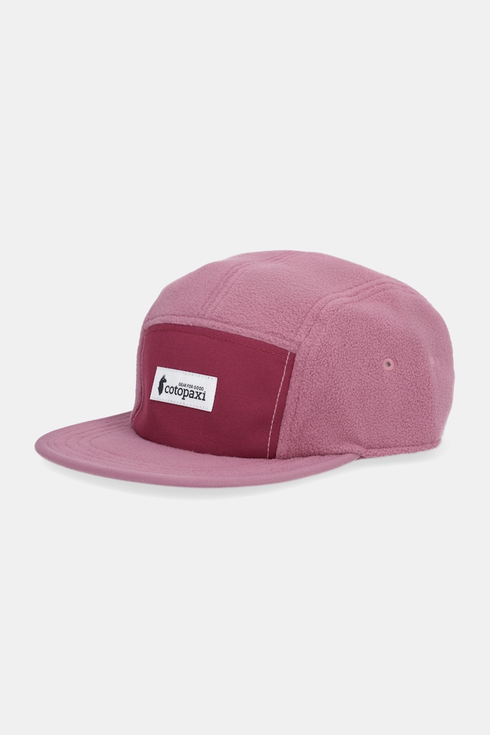 Šiltovka Cotopaxi Fleece 5-Panel Planet friendly ružová F24469U935