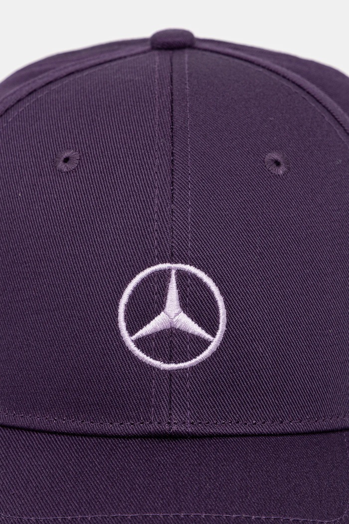 Bavlnená šiltovka adidas x Mercedes JZ2547 fialová AW25