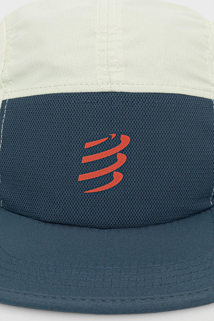 Doplnky Šiltovka Compressport 5 Panel Light XHWU792 tyrkysová