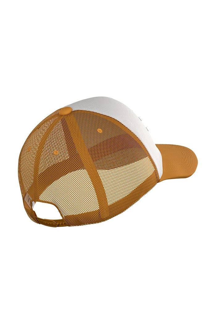Compressport czapka z daszkiem trucker bawełniana Trucker żółty XHWU419