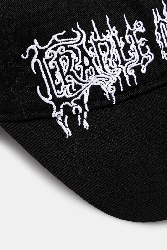 VETEMENTS cotton baseball cap Cof UCF76CA100B black AW25