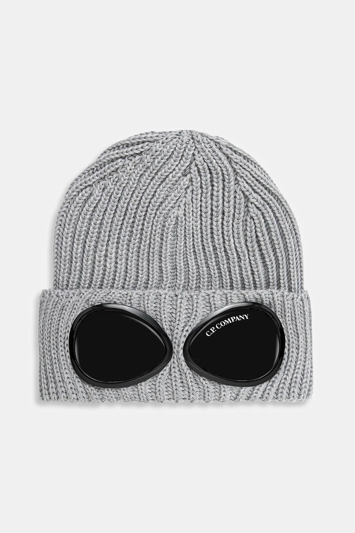 C.P. Company wool beanie wool gray RFCMAC742A005509A