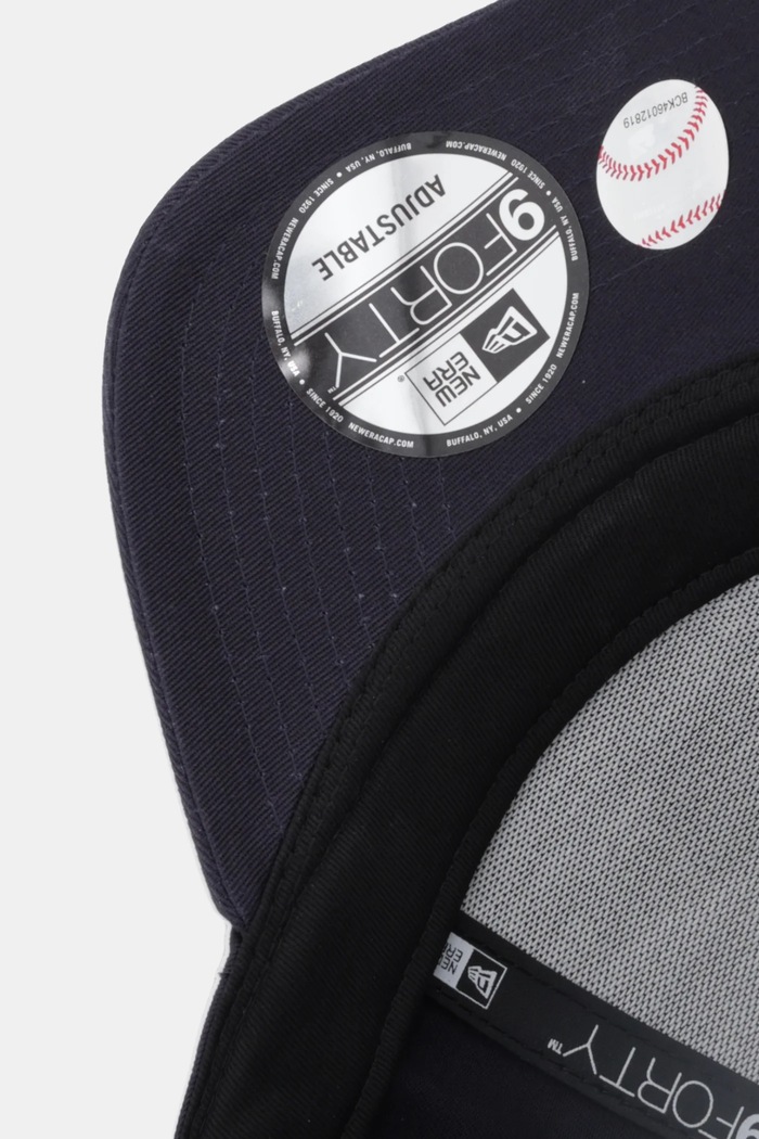 Bavlněná baseballová čepice New Era námořnická modř 60691407